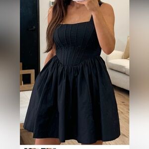 Corset Black Dress